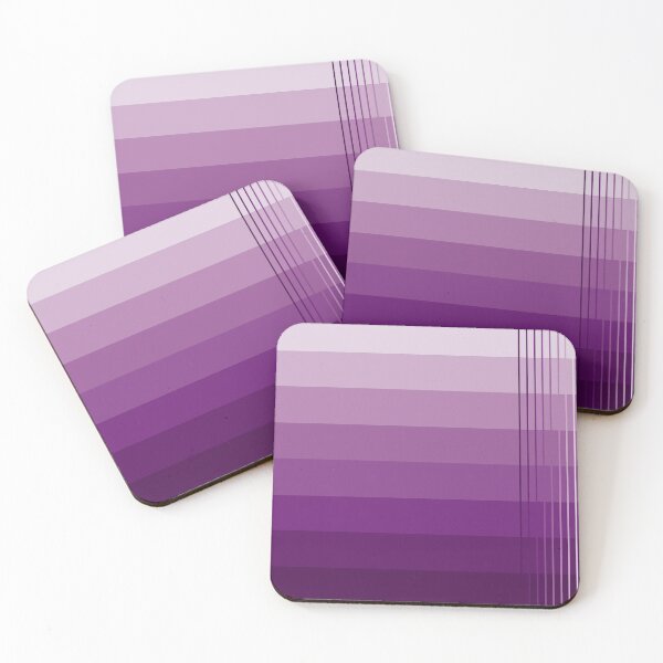 Item preview, Simple design from shades of light purple to dark eggplant designed and sold by Cherevan.