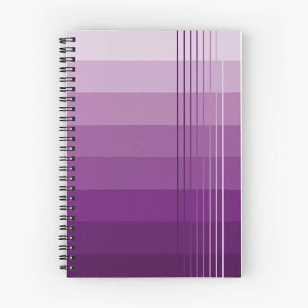 Aperçu de l'œuvre Un design simple, décliné dans des nuances de violet clair à aubergine foncée. créée et vendue par Cherevan.