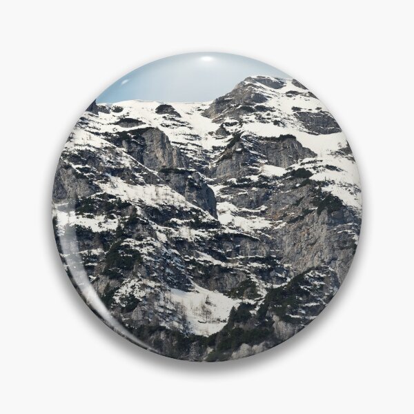 Item preview, Beautiful view of the Carpathian Mountains, snow-covered cliffs, Transylvania designed and sold by studio838.