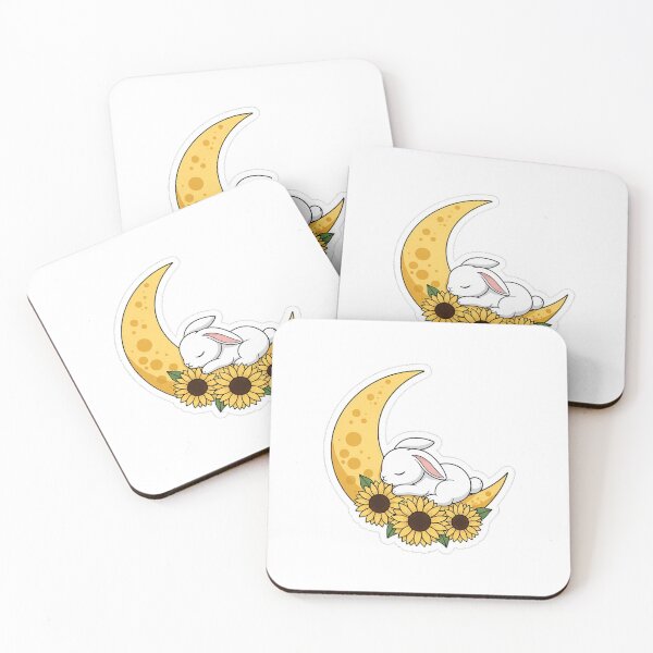 Item preview, Sunflower Moon Bunny Gift designed and sold by pumsquare.