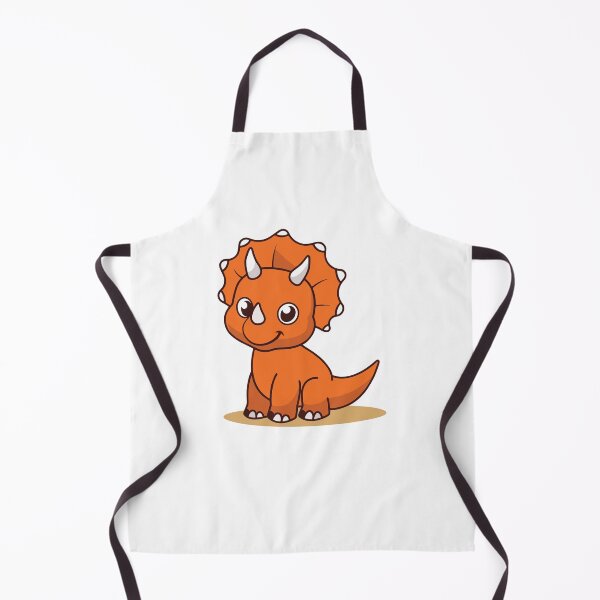 Item preview, Cute Baby Orange Triceratops Dinosaur designed and sold by cchpsz.