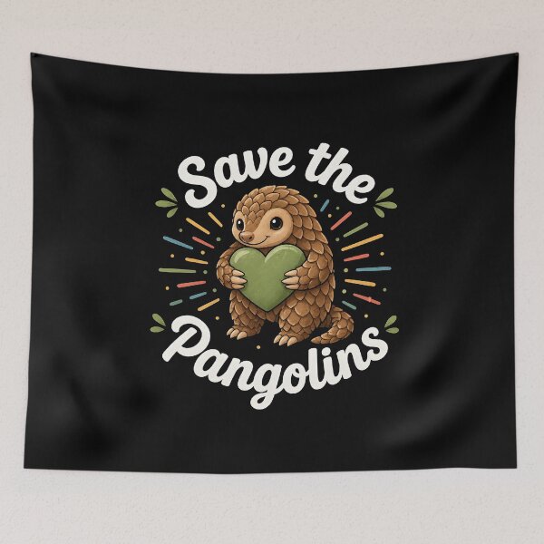 Item preview, Save the pangolins  designed and sold by zoes-ink.