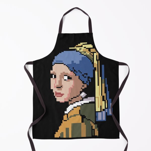 Item preview, Pixel Art Girl with Pearl Earring designed and sold by Enea Kelo.