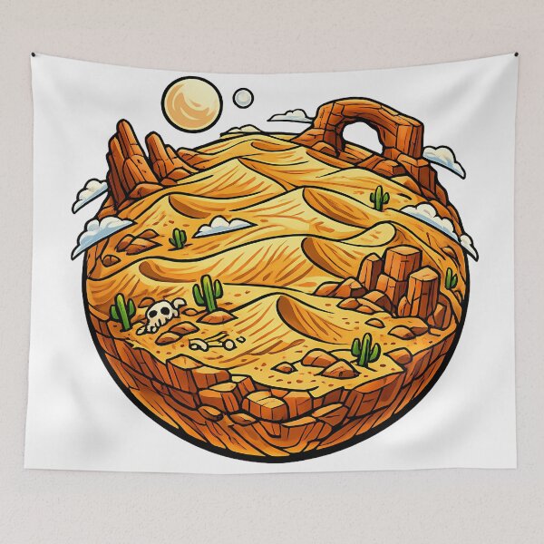 Item preview, Sculpted Desert Planet designed and sold by kyokugen.
