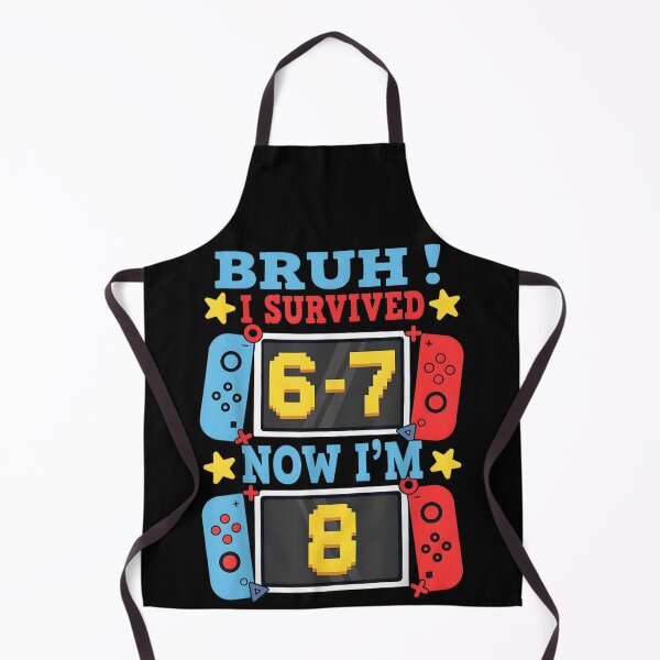 Item preview, Bruh I Survived 6-7 Now I am 8 Video Game Birthday Boy designed and sold by Phil Ben.