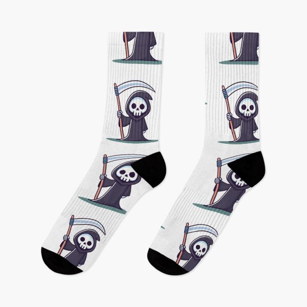 Item preview, Cute Chibi Grim Reaper with Scythe designed and sold by cchpsz.