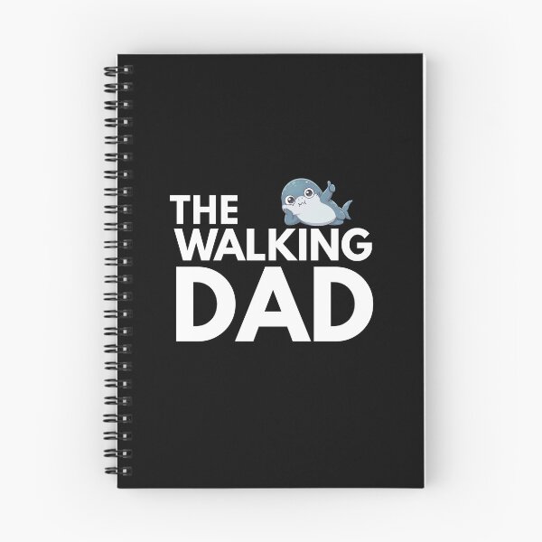 Item preview, The Walking Dad Funny Shark Parody designed and sold by Nature's Chibis.