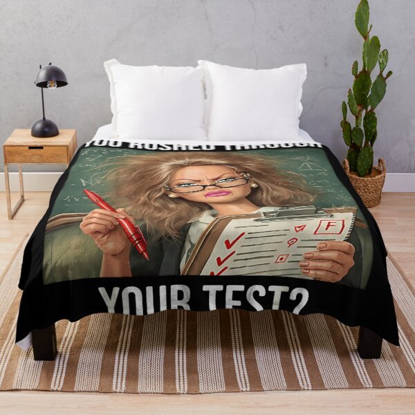Item preview, You Rushed Through Your Test Funny Stressed Teacher Hair School Humor designed and sold by Phil Ben.