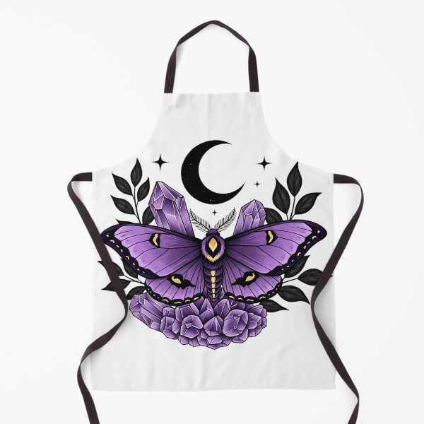 Item preview, Crystal Moth Moon Gift designed and sold by IllumeInk.