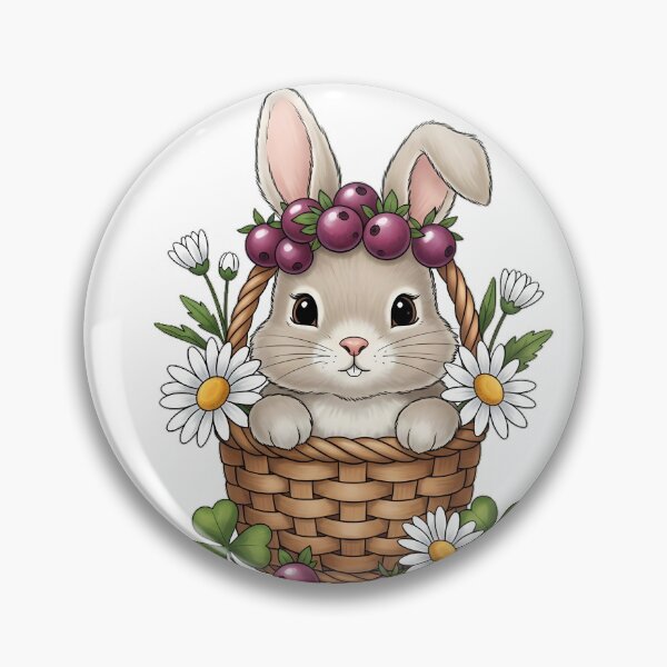 Item preview, Berry Basket Bunny Gift designed and sold by pumsquare.