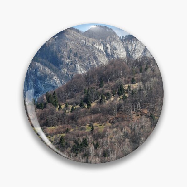 Item preview, Beautiful view of Carpathian Mountains in spring, Transylvania, Romania, original photography designed and sold by studio838.