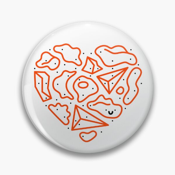 Item preview, Boulder Heart | Rock Climbing Line Art Design designed and sold by Plant Cult.