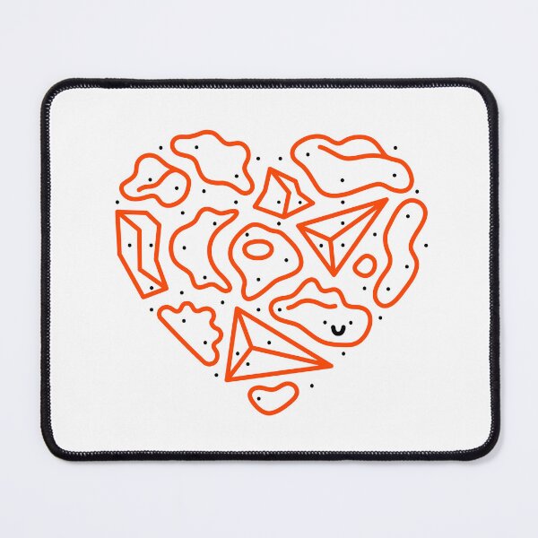 Item preview, Boulder Heart | Rock Climbing Line Art Design designed and sold by Plant Cult.