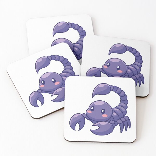 Item preview, Cute Purple Scorpion Zodiac Sign designed and sold by cchpsz.