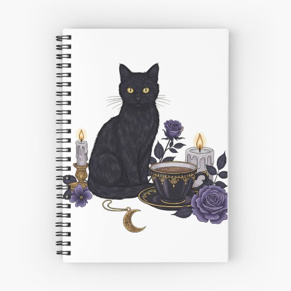 Item preview, Candlelit Cat Teacup Gift designed and sold by IllumeInk.
