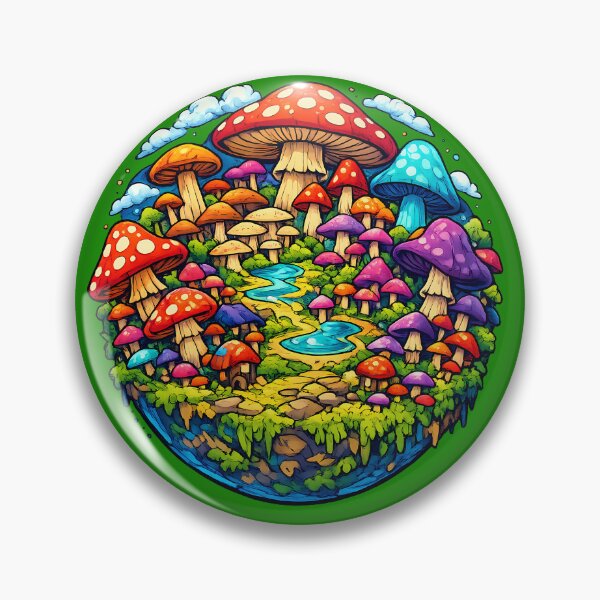 Item preview, Fantastic Mushroom Planet designed and sold by kyokugen.