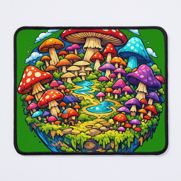 Item preview, Fantastic Mushroom Planet designed and sold by kyokugen.