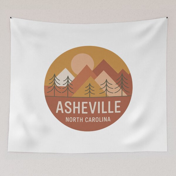 Item preview, Asheville North Carolina: Minimal Sunset Circle Art designed and sold by CircinusStore.