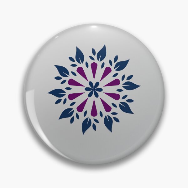 Item preview, Midnight Amethyst Transcendental Floral Mandala designed and sold by Jyoti-Quotes.