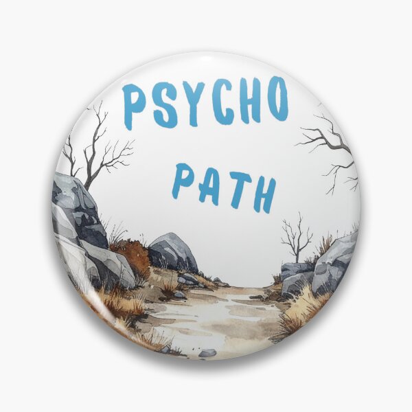 Item preview, On the Psycho Path designed and sold by LiskoDesign.