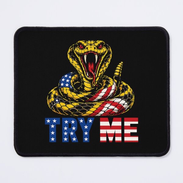Item preview, Don’t Tread On Me Snake, Patriotic USA Flag Design, American Freedom, Liberty Symbol, Gadsden Style Rattlesnake designed and sold by VibeOffline Studio.
