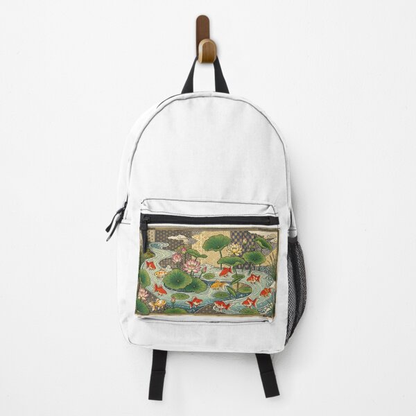 Item preview, Golden Koi Garden: Zen Lotus Stream designed and sold by AURA_REDBUBBLEstore.