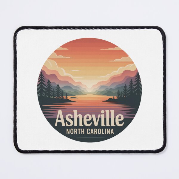 Item preview, Asheville North Carolina: Lake Sunset designed and sold by CircinusStore.