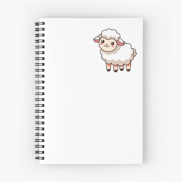 Item preview, Cute Fluffy White Sheep Kawaii Farm Animal designed and sold by cchpsz.