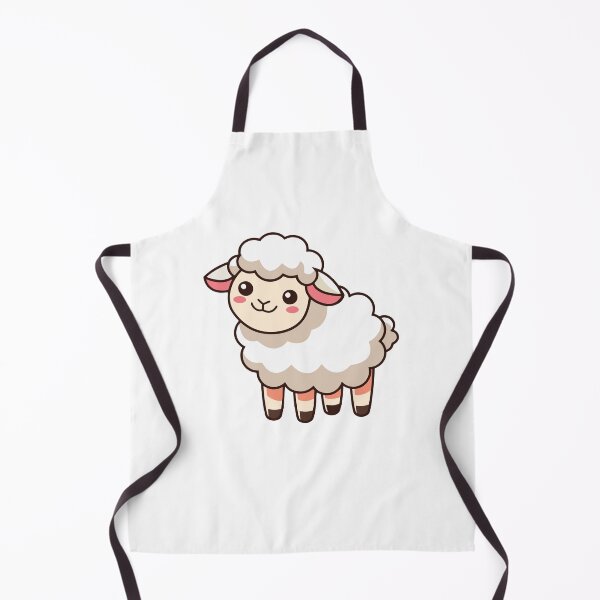Item preview, Cute Fluffy White Sheep Kawaii Farm Animal designed and sold by cchpsz.