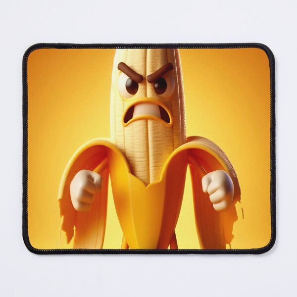 Item preview, Angry Banana ? Part of the Angry Fruit & Veg Collection  designed and sold by Buy us a Coffee Digital Ai Art Design .