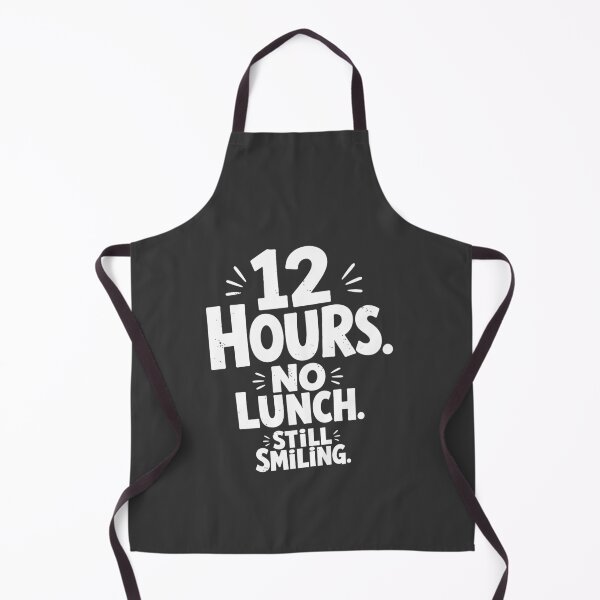 Item preview, 12 Hours No Lunch Still Smiling — Funny Nurse Gift T-Shirt | Nurse Life Humor Shirt for RN designed and sold by KiwyStudio.