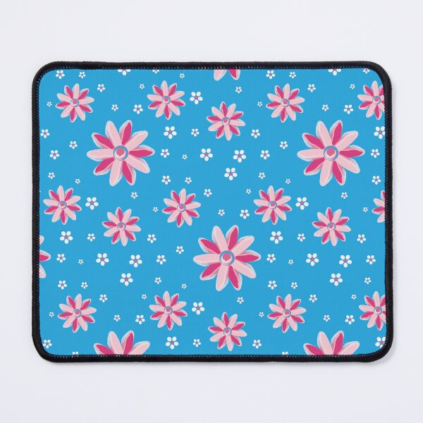 Item preview, Pink daisises and cherry blossoms pattern designed and sold by studiodrchicken.