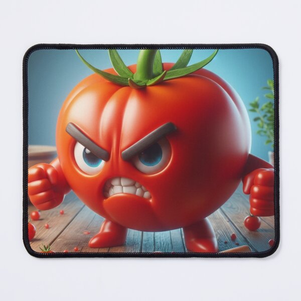 Item preview, Angry Tomato Part of the Angry Fruit & Veg Collection  designed and sold by Buy us a Coffee Digital Ai Art Design .