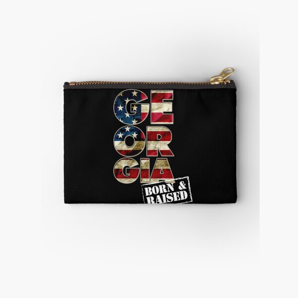 Item preview, Georgia Fan Gift Sports Football US Flag Proud Strong Born And Raised designed and sold by djpraxis.