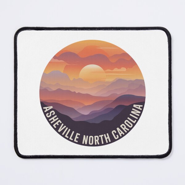 Item preview, Asheville North Carolina: Sunset Peaks designed and sold by CircinusStore.