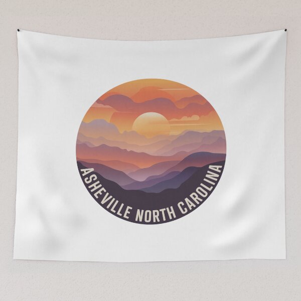 Item preview, Asheville North Carolina: Sunset Peaks designed and sold by CircinusStore.
