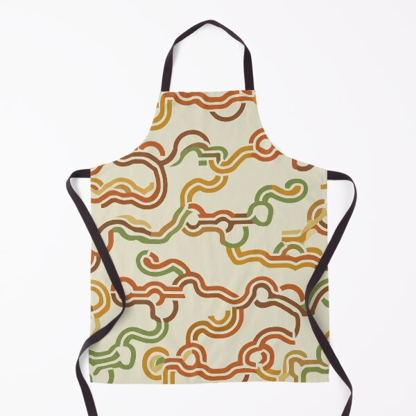 Item preview, Playful Retro Curves – Can You Escape the Maze? designed and sold by mittie101.