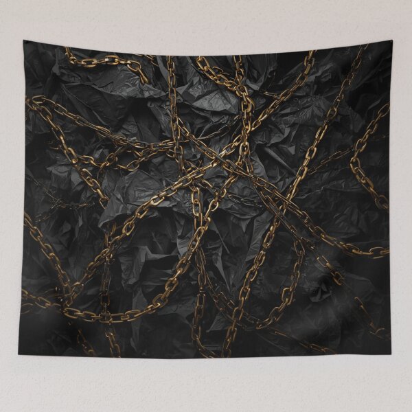 Item preview, Gold Chain Elegance on Black designed and sold by omg-designs.