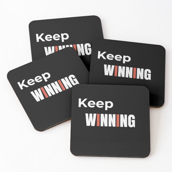 Item preview, Keep Winning T-Shirt | Success Motivation Design designed and sold by Pure Focus.
