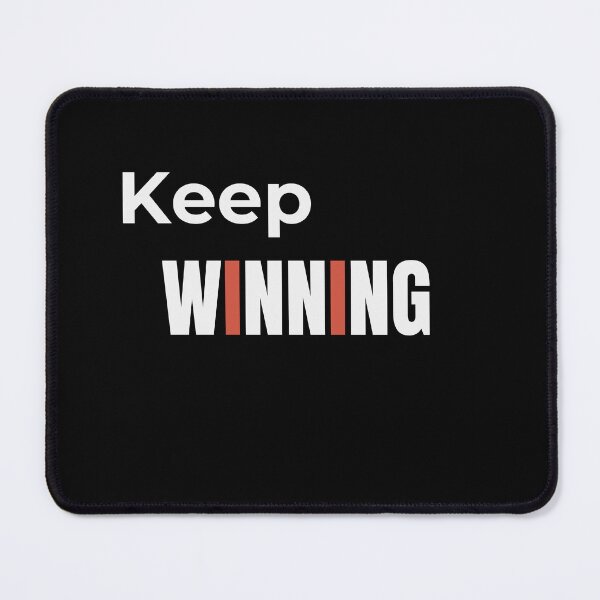Item preview, Keep Winning T-Shirt | Success Motivation Design designed and sold by Pure Focus.