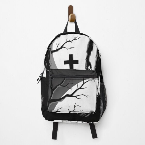Item preview, Moonlit Zombie Graveyard Silhouette designed and sold by KAVRAO.