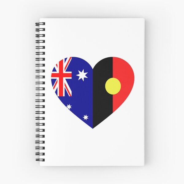 Item preview, Australian Aboriginal Heart Flags designed and sold by HappyArts90.