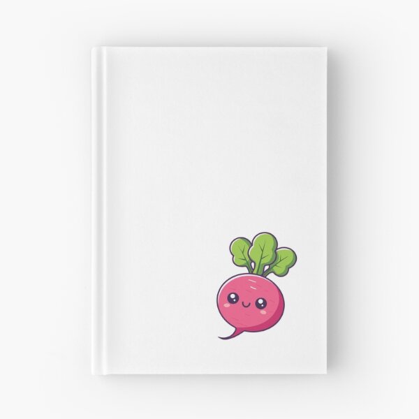 Item preview, Cute Happy Radish Kawaii Vegetable Illustration designed and sold by cchpsz.