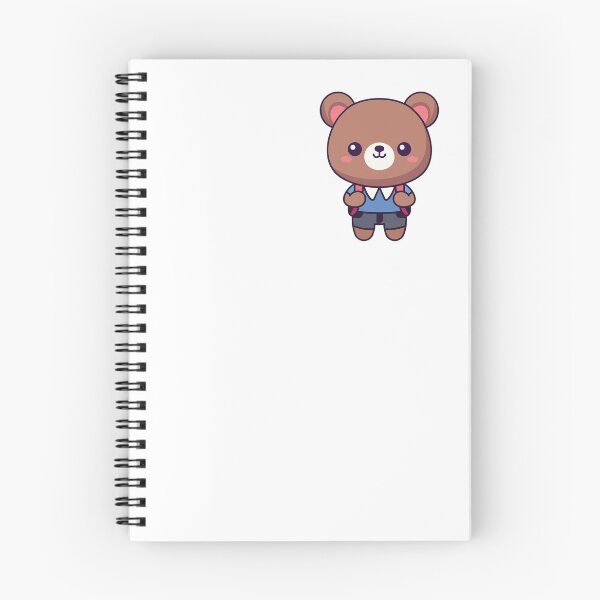 Item preview, Cute Student Bear with Backpack Kawaii Illustration designed and sold by cchpsz.