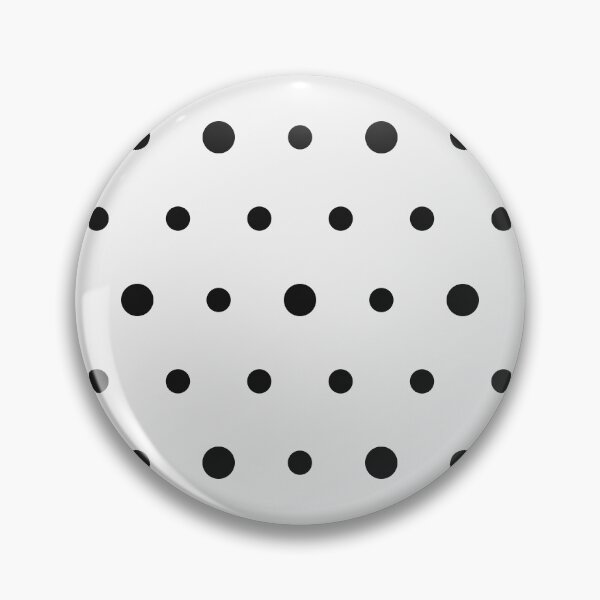Item preview, White And Black Polka Dot Pattern designed and sold by pattern-archive.