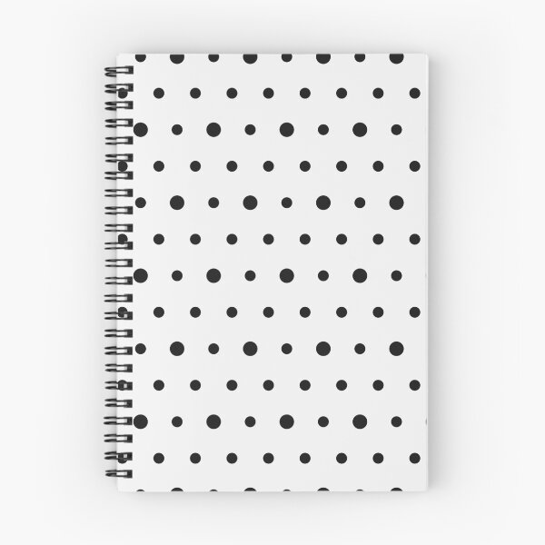 Item preview, White And Black Polka Dot Pattern designed and sold by pattern-archive.