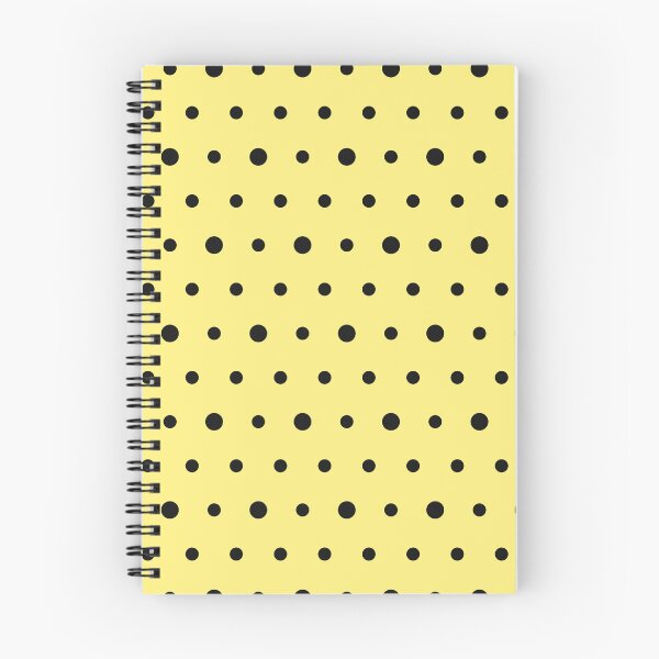 Item preview, Yellow And Black Polka Dot Pattern designed and sold by pattern-archive.