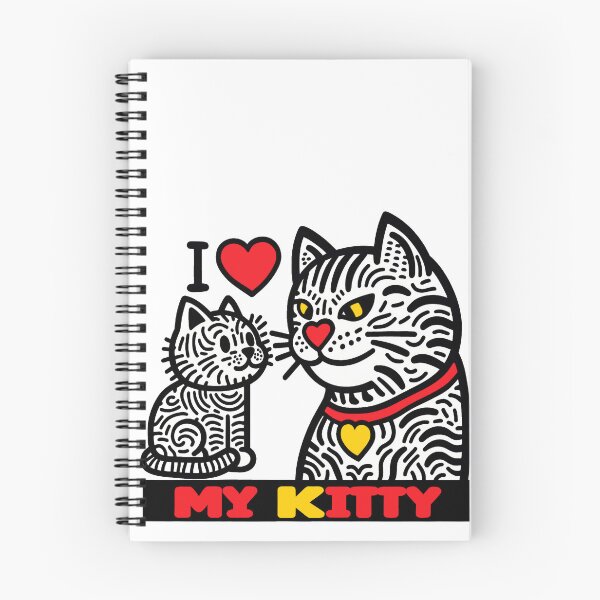 Item preview, I Love my Kitty  designed and sold by vaninochu.