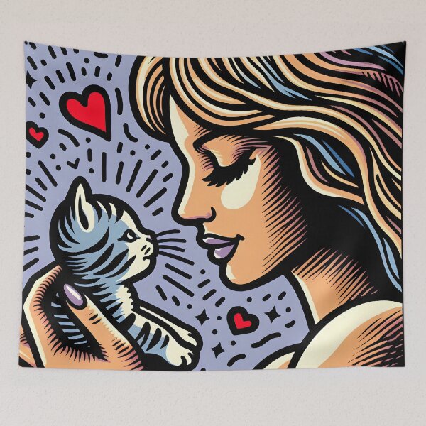 Item preview, I Love my Kitty  designed and sold by vaninochu.