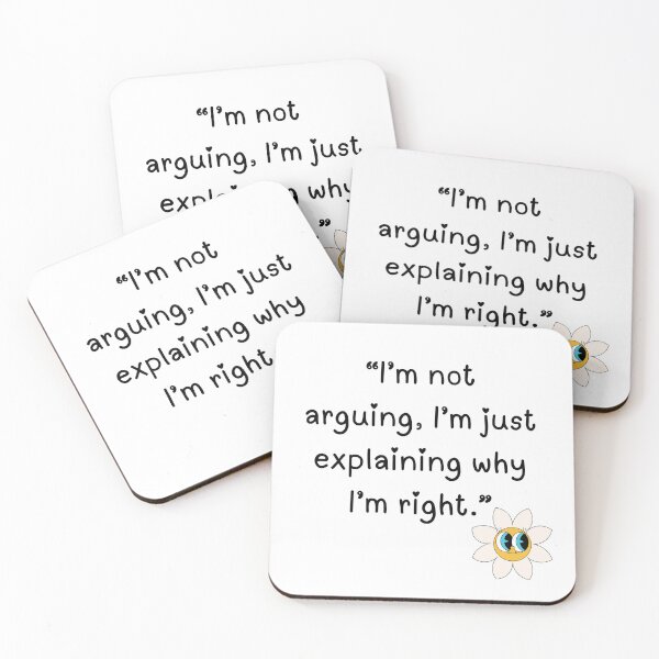 Item preview, Just explaining I'm right designed and sold by CashOutLater Co..